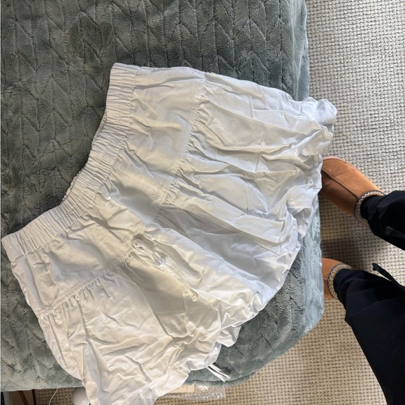 White Ruffled Skirt - Picture 2 of 3